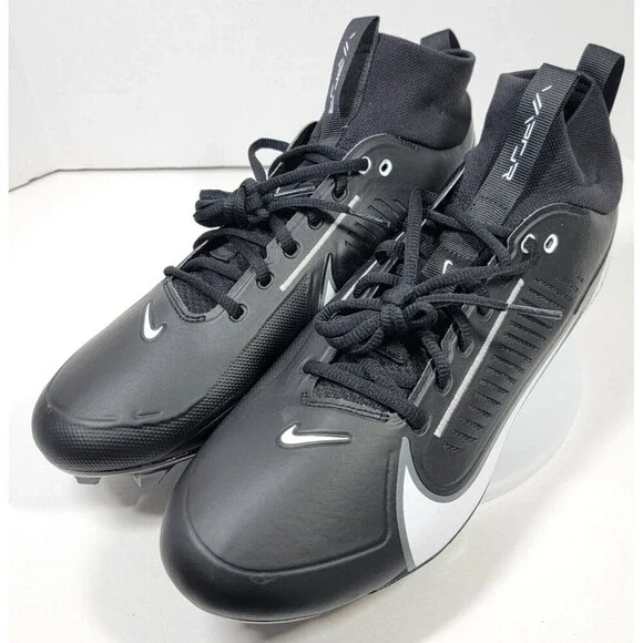Nike Vapor Edge Pro 360 2 Football Cleats Men's US 13 Black/White DA5456-001